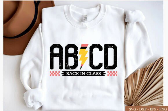 ABCD Back in Class PNG: A Versatile Digital Asset for Back to School Creations