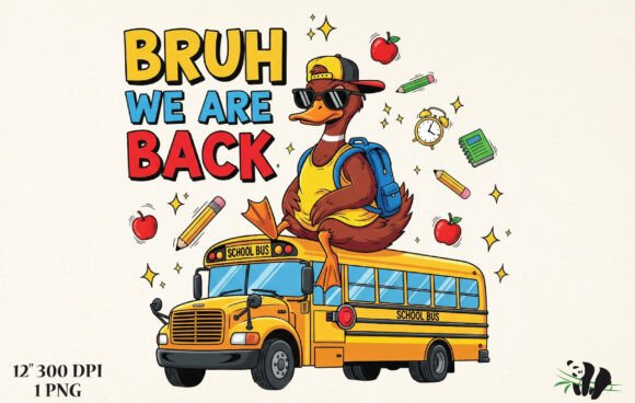 Back to School, Bruh We Back PNG