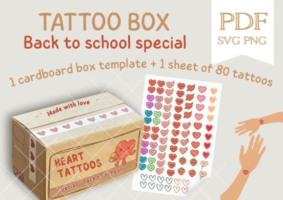 Heart Tattoo BackToSchool Separation Kit: A Gentle Ritual for Emotional Transitions