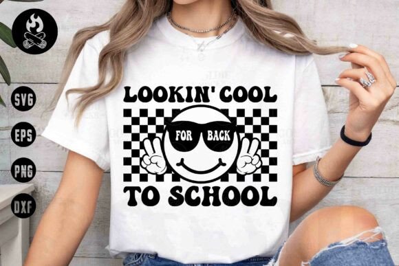 Lookin’ Cool Back to School SVG: A Versatile Design for Creative Projects