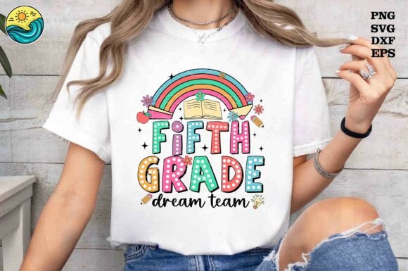 Rainbow Back to School Teacher Svg