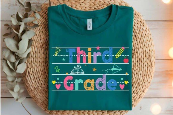 Third Grade Teacher PNG Back to School: A Versatile Digital Resource for Creative Projects